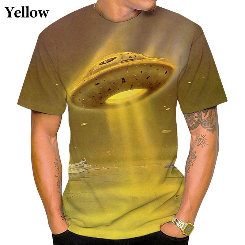 Summer Funny 3D Printing Men's Fashion Casual Short-sleeved Novelty T-shirt