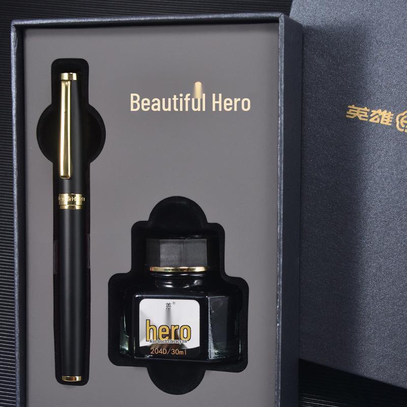 Перьевая ручка HERO 777 Masterpiece для мужчин и женщин – Идеально подходит для практики письма, офисного использования и в качестве подарка