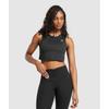 Учебный танк Crop Tank Black B2a5p Bbbb
