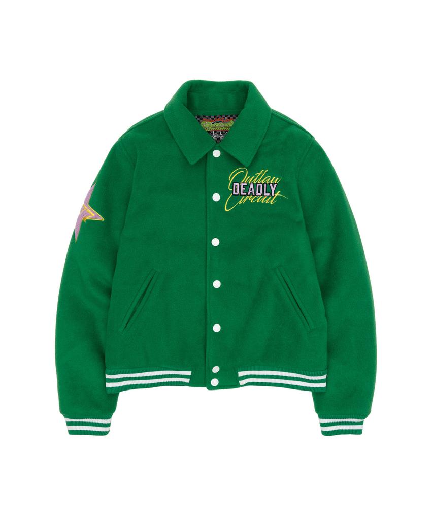 Скульптор Varsity Стандартная куртка Зеленая