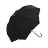 Nakatani Umbrella Fleur Parasol Black Jump Type Ribs 55cm Full Shading 100 Women Ladies Ladies Sunny and Rainy Day Long Umbrella UV Protection UV