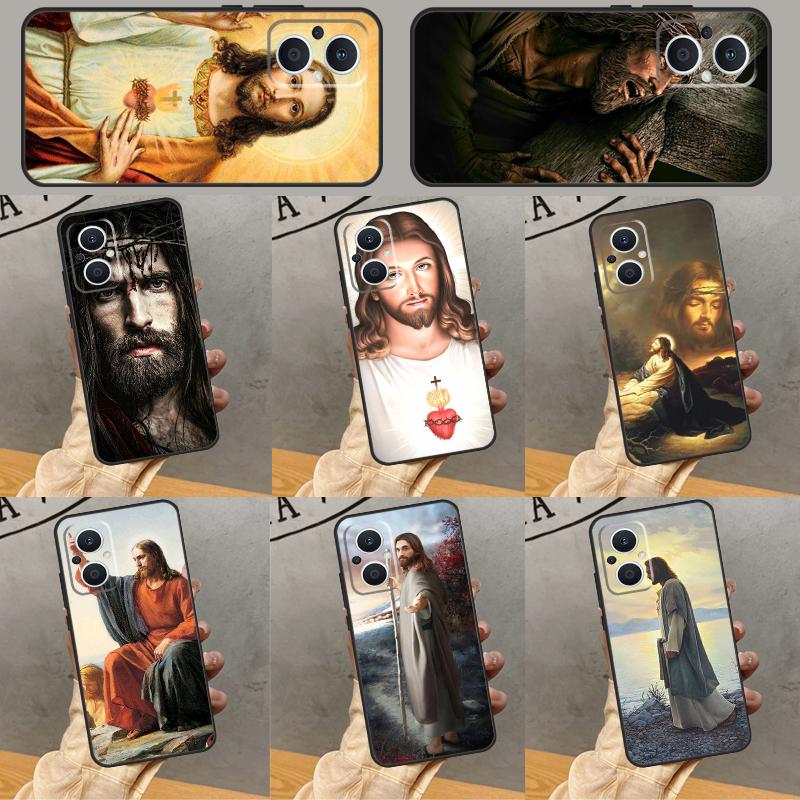 Divine Mercy Jesus Case For OPPO Reno 13F 12F 11F 8T 7 8 10 11 12 13 Pro OPPO Find X8 X6 Pro X3 X5 Lite Cover