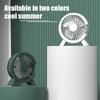 Compact and Portable USB Desk Fan Strong Airflow & Quiet Operation Mini Table Fan for Home Office Bedroom Table Student Dormitor