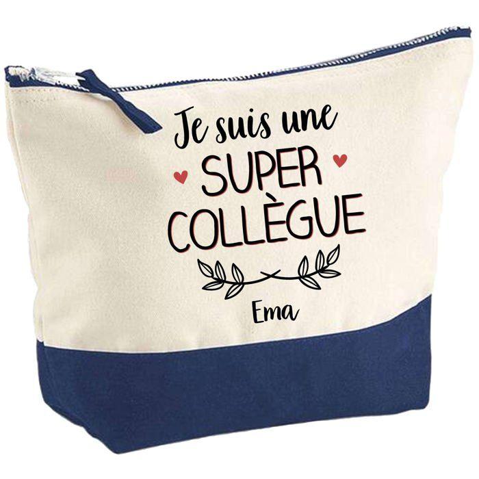 Trousse de maquillage - PLANETEE - Ema Super Collègue - Grand format - Coton - Impression HD