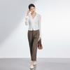 JOY SPEAKER Women's Straight-Leg High-Waist Casual Suit Pants