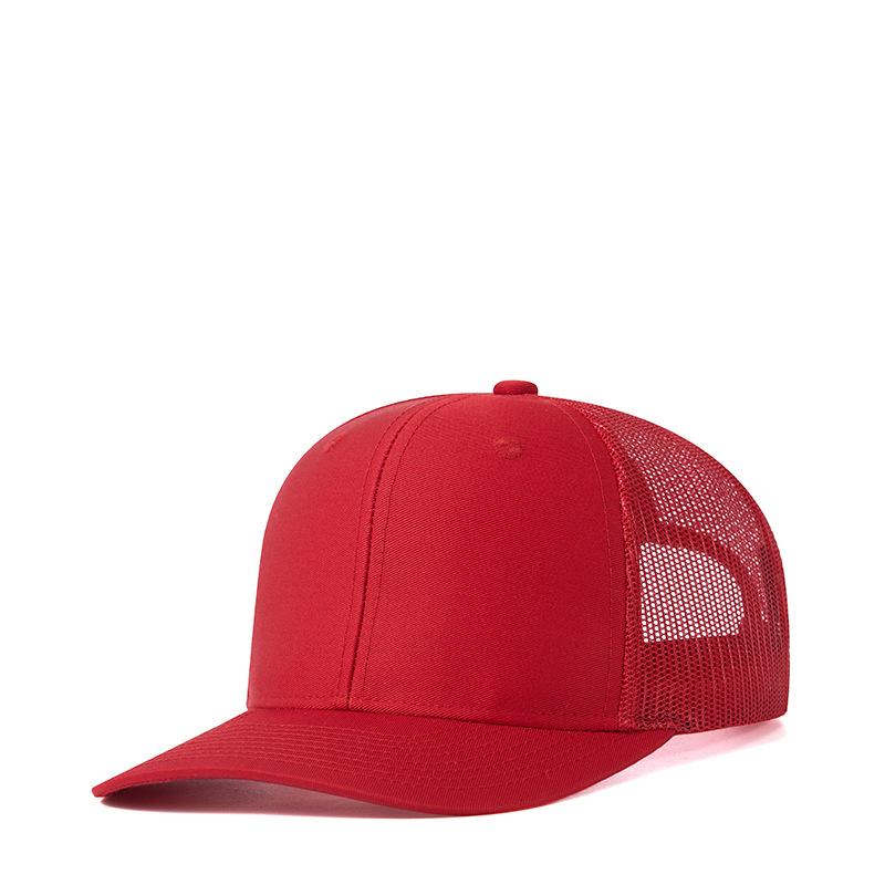 Custom Logo Animal Hunting Leather Patch Mesh Snapback Richardson 112 Trucker Hats Caps Duck Camo Trucker Hats