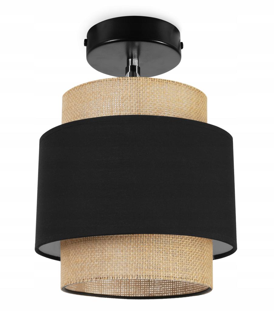 Ceiling lamp sconce lampshade boho jute 20 CM