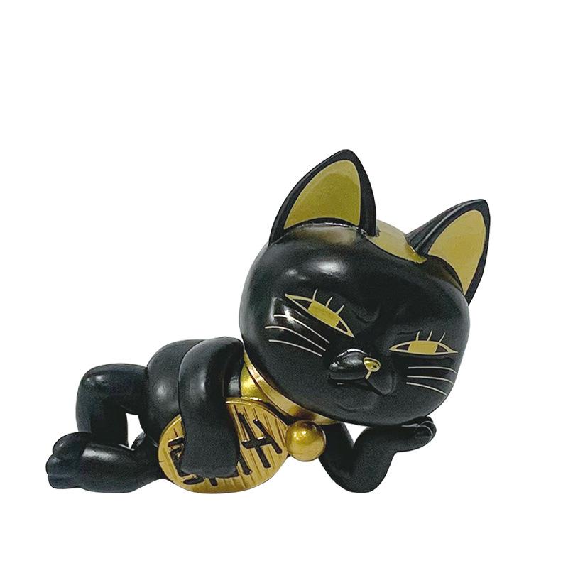 7.5CM Аниме Фигурка Dandadan Турбо Бабушка Счастливый Кот Модель игрушка кукла Фигурка Действия Настольные Украшения для Автомобиля Чайный Питомец