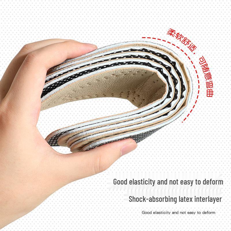 Детские стельки из коровьей кожи: Дышащие, Влагоотводящие, Антибактериальные, Дезодорирующие, Нескользящие Спортивные Стельки для Мальчиков и Девочек.