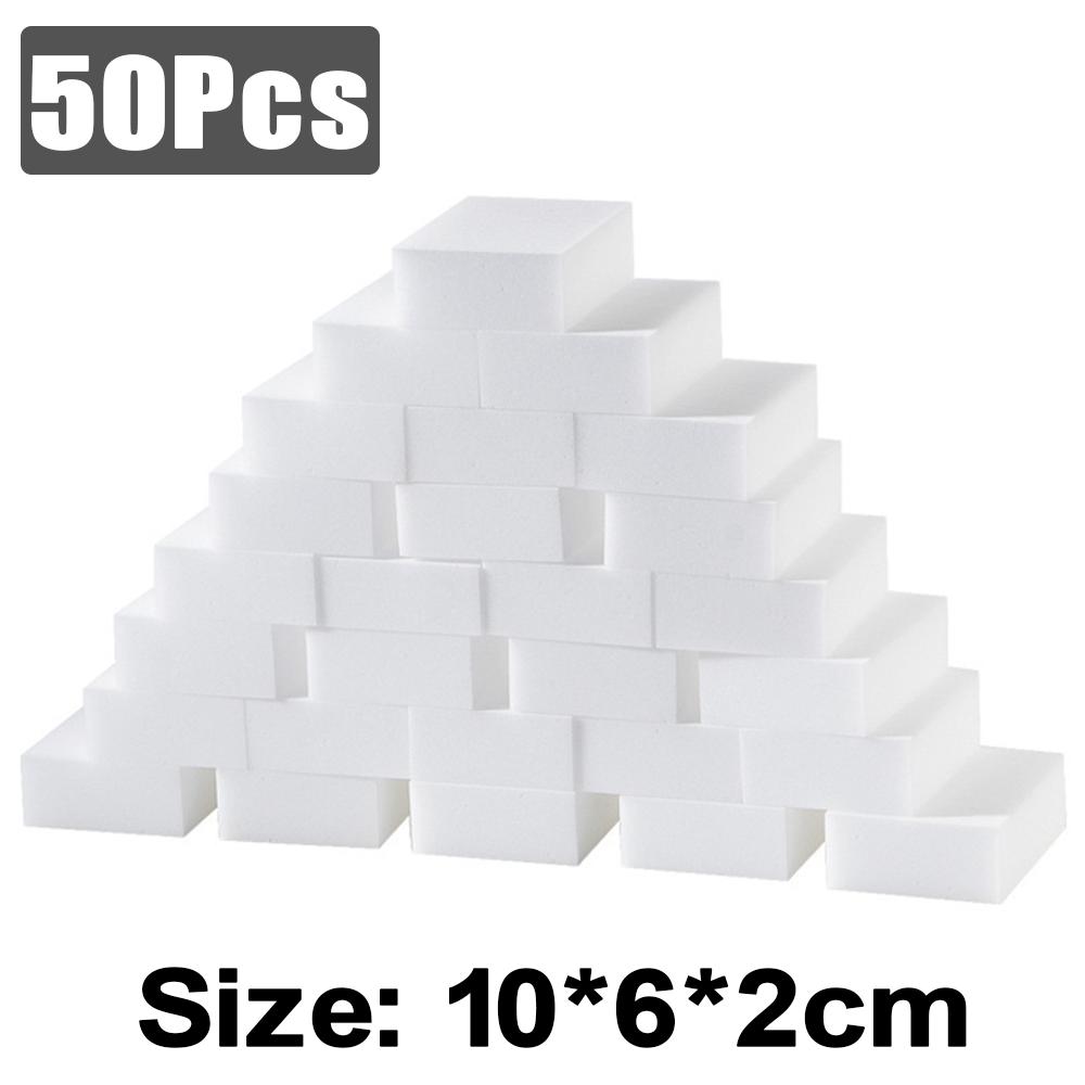 5-100Pcs Nano Cleaning Magic Sponges High Density Melamine Effectively Removes Stubborn Dirt Car Motorcycles Cleaning Tools