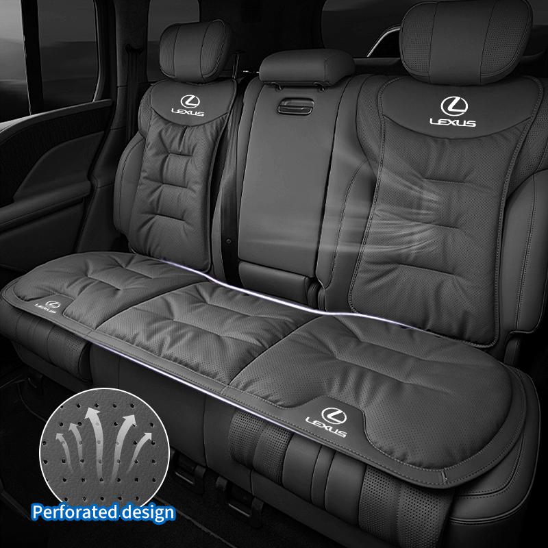 Велюровая подушка на сиденье автомобиля Кожаная спинка Чехол на сиденье Аксессуары Для Lexus CT ES GS NX IS250 CT200h IS300h ES300h RX400h NX300h I
