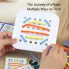Color Cognition Skills Training Threading Toys Kids Montessorri Toys  Children Birthday Gift