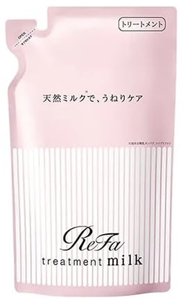 Набор сменных блоков шампуня и кондиционера для волос ReFa с молочным протеином, розовый