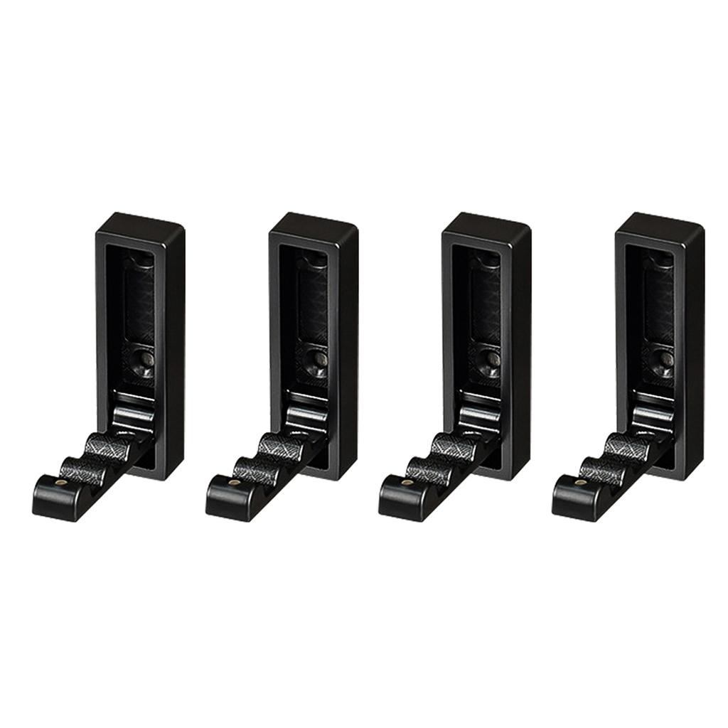 4Pcs Retractable Wall Hooks for Bathroom Foldable & Space Saving Wall Hook Upgrades for Hanging Clothes & Accessories