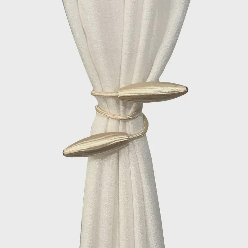 Элегантный металлический зажим для подхвата штор