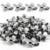 50pcs Cord Fixing Holder Photovoltaic Cable Clips Metal Clamps Trailer Wire Clips  For Boat Cable