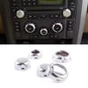 Для Land Rover Range Rover Sport L320 2005-2008 Discovery 3 LR3 2004-2009 Крышка ручки AUTO регулировки громкости кондиционера в центре автомобиля