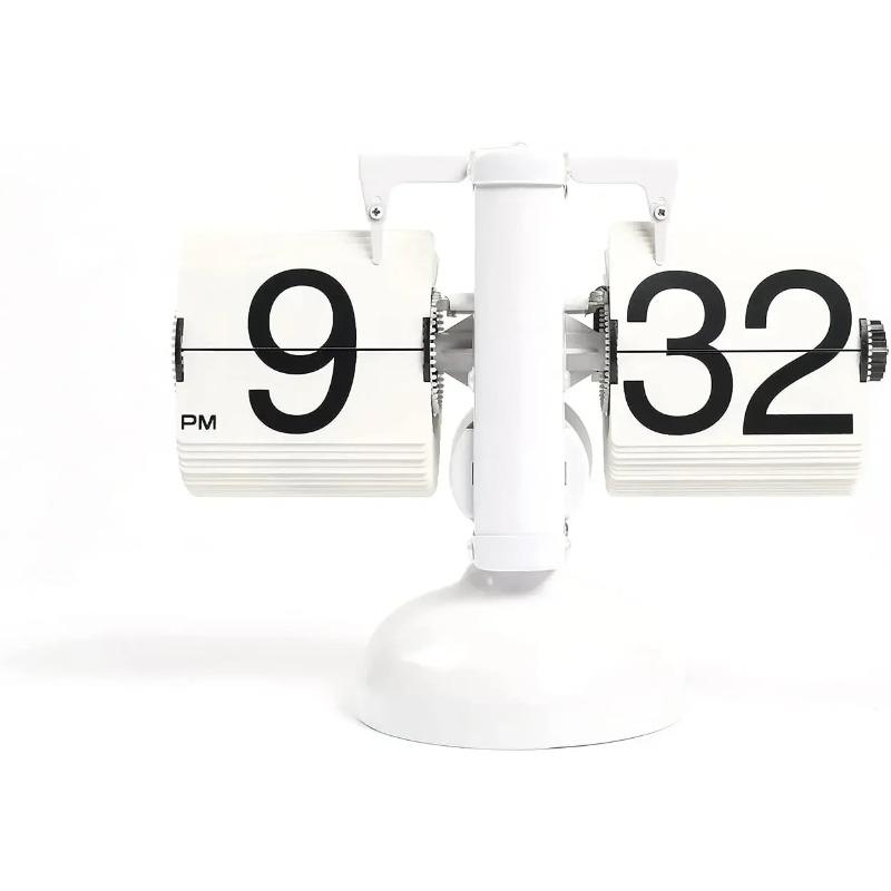 Креативные настольные часы, настольные часы, европейские креативные перекидные настольные часы, ретро-перекидные настольные часы, механические автоматические перекидные часы