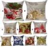 Christmas Pillow Cover Home Decor Sofa Waist Cushion Cover Pillowcase 45x45cm