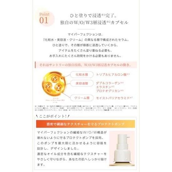 Suntory Vitoas My Perfection Комплексный уход для сухой кожи и против старения (Очень увлажняющий 120 мл)