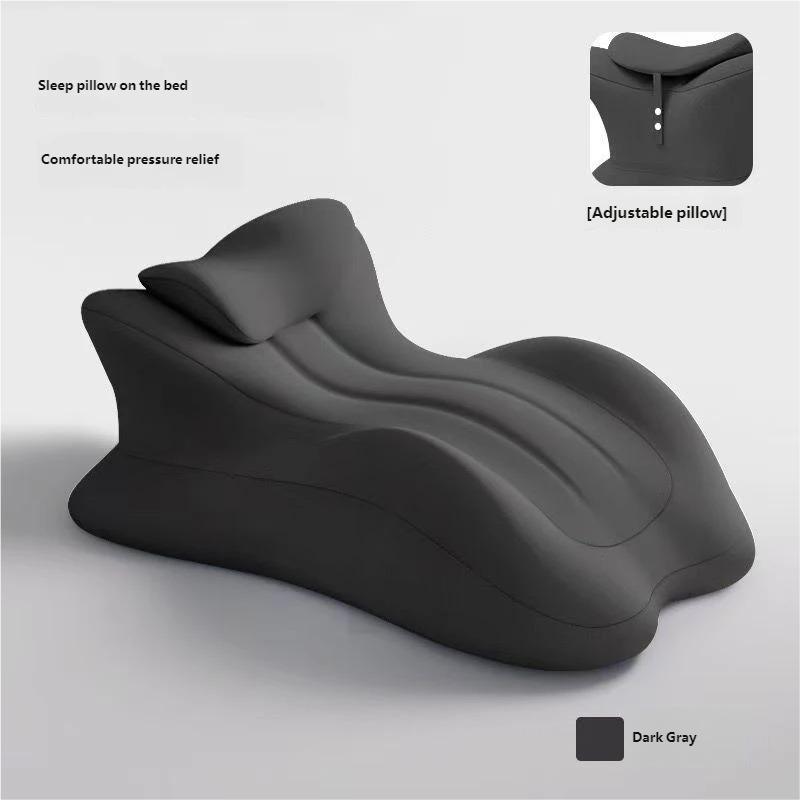 Wedge Pillow Multi-Positional Memory Foam Ergonomic Pillow with Removable Cover Couple Bed Pillow for Body Pain Relief