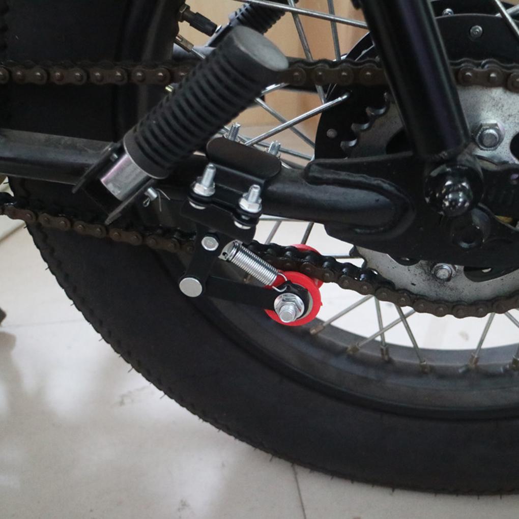 Цепь шкива мотоцикла TENSIONE Adjuster Modified Tensor Regulator Universal Roller Tool Практичный портативный черный