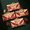 4Pcs/Set Dance Lion Red Envelope Dragon Year Chinese New Year Folding Packet Envelopes