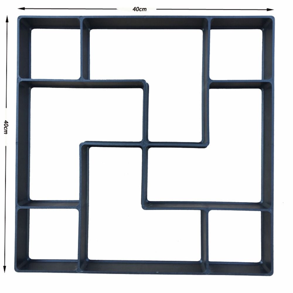 Формы для бетонных дорожек в саду своими руками, форма для цемента для пола, многоразовый производитель бетонных кирпичей