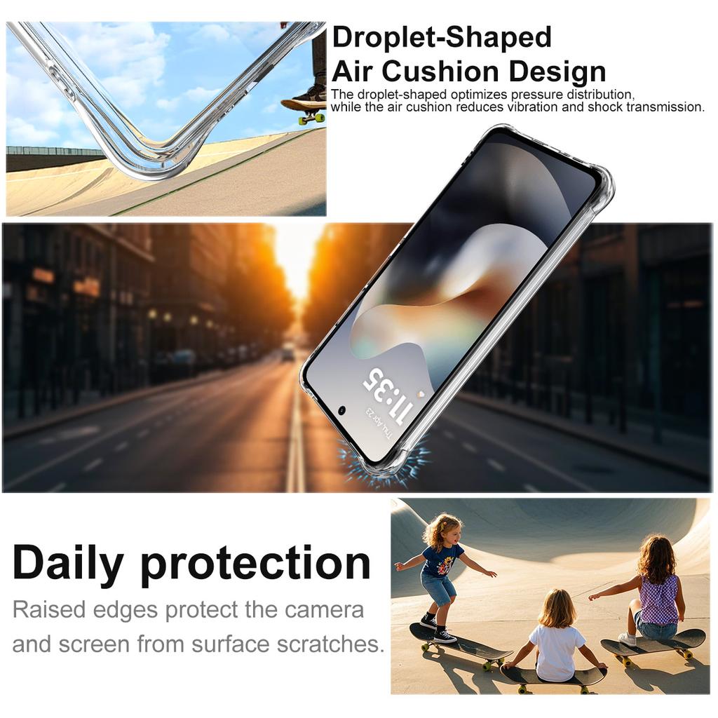Для чехла для телефона Moto G86 5G IMAK Ударопрочный Мягкий чехол