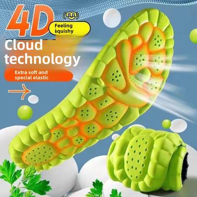 Ультракомфортные и дышащие стельки - 1 пара, мягкая пена, подходят для спортивной обуви и повседневной одежды.