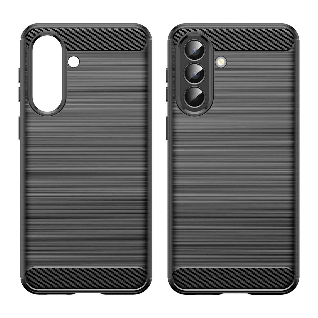 Для Samsung Galaxy A57 5G Чехол Защитная Крышка для Телефона Текстура Углеродного Волокна Матовая