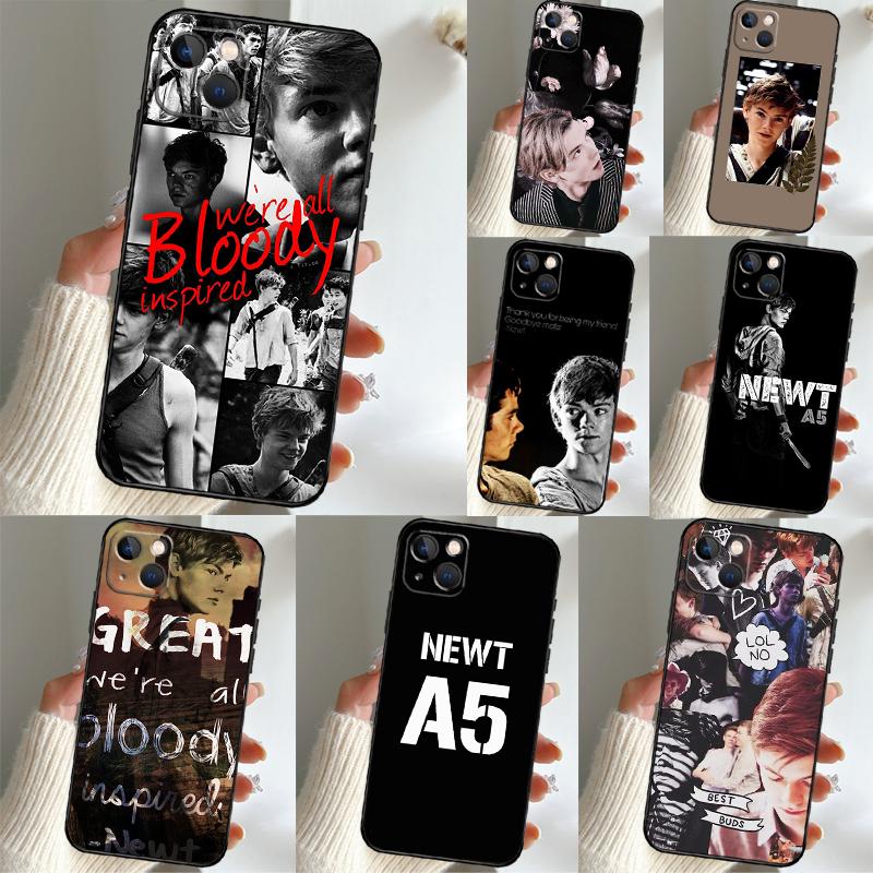 Чехол для телефона The Maze Runner Ньюта Для iPhone 15 14 12 11 13 16 17 Pro Max 15 16 Plus 13 Mini 16e 17 Air Funda Cover