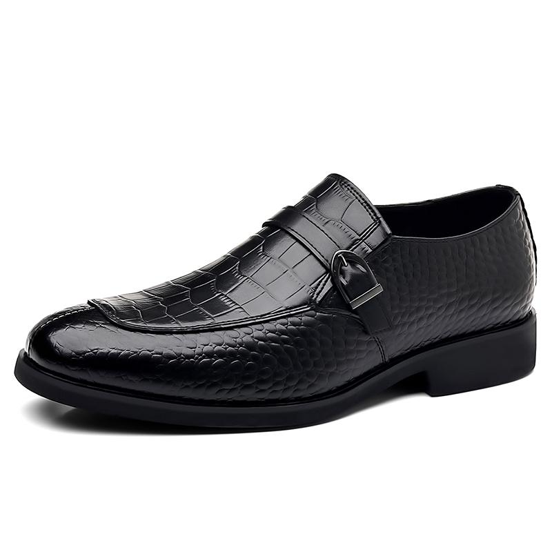 Мода Новое поступление Мужские кожаные Оксфорды Ручная работа Мужская формальная обувь для платья Уличная повседневная мужская обувь для ходьбы Простые деловые туфли