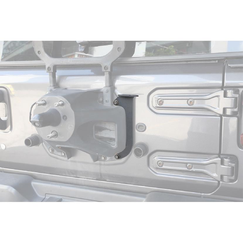 Автомобильная задняя дверь, петля, кронштейн для антенны, держатель для Jeep Wrangler JL 2018 2022 2023, внешний вид