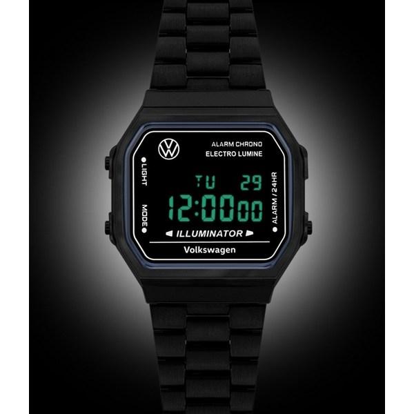 Volkswagen Ретро цифровые часы, популярные корейские часы