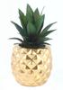 Queen-b Artificial Pineapple Plant, Mini Tabletop Plant, Stylish and Cute Decorative Desk Plant, Faux Greenery, Never Withers, Perfect for Living