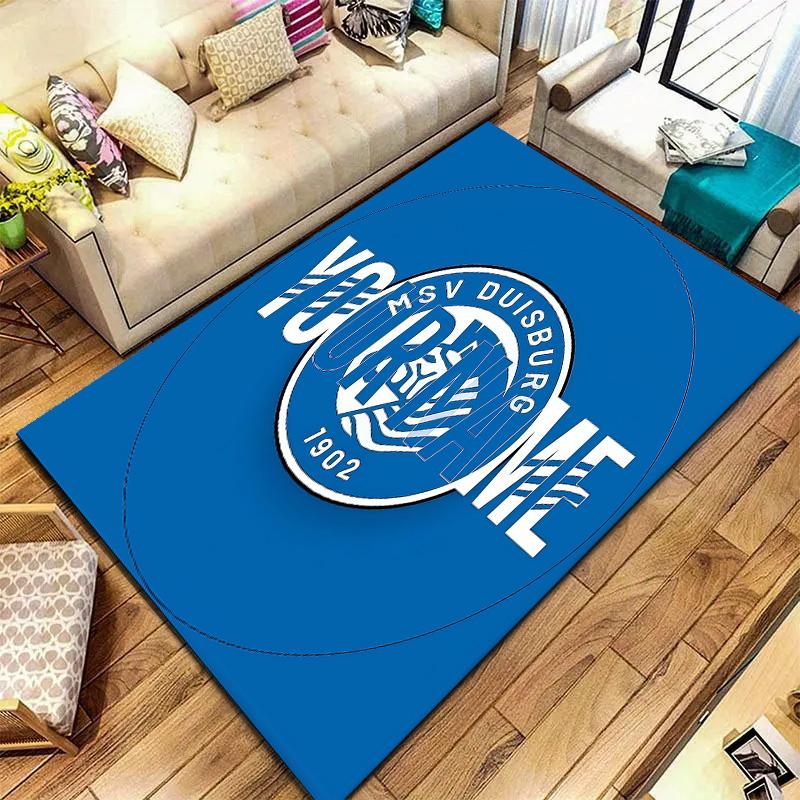 Msv Duisburg Custom Name Carpet Rug For Living Room Bedroom Home Sofa Decoration Kids Play Nonslip Floor Mat