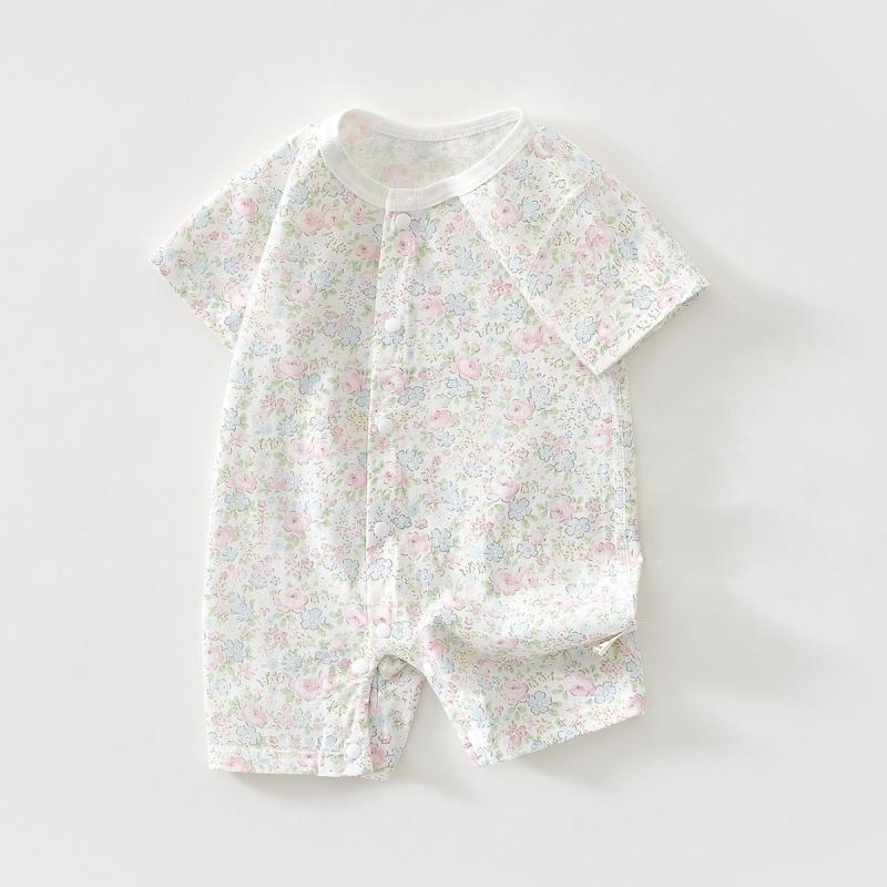 Летняя детская одежда, комплекты ромперов для новорожденных мальчиков и девочек, одежда, наряды, комбинезон, тонкий костюм для ползания для малышей, ромперы