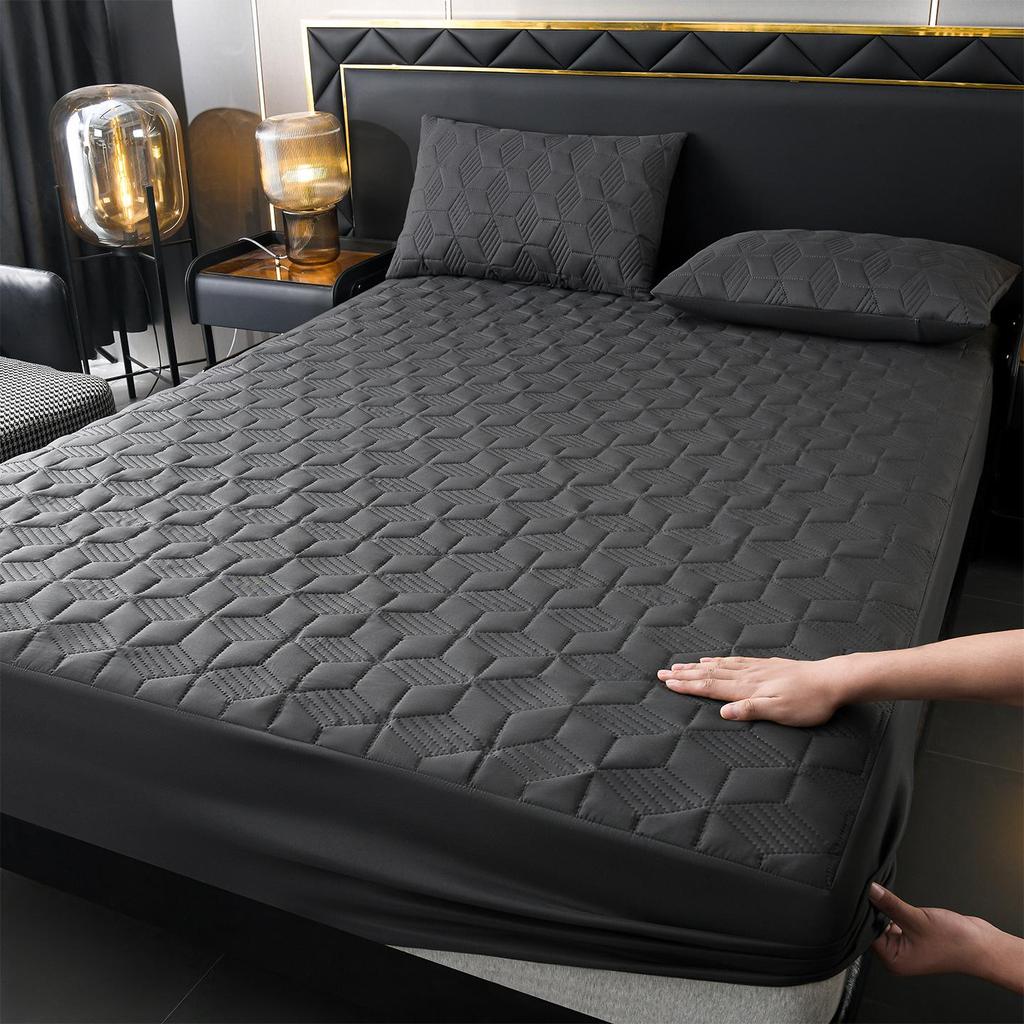 Стеганый водонепроницаемый натяжной простыня-защита для матраса