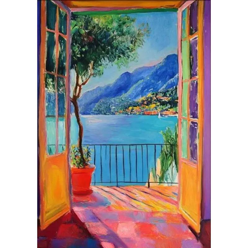 Henri Matisse Open Window Painting Poster Print For Living Room Home Decor Abstract Canvas Painting Modern Landscape Wall Art