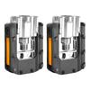 Folding Bike Pedals Non-Slip Mountain Bike Pedals with Reflective Strips Aluminum Alloy Wide Flat Cycling Pedals