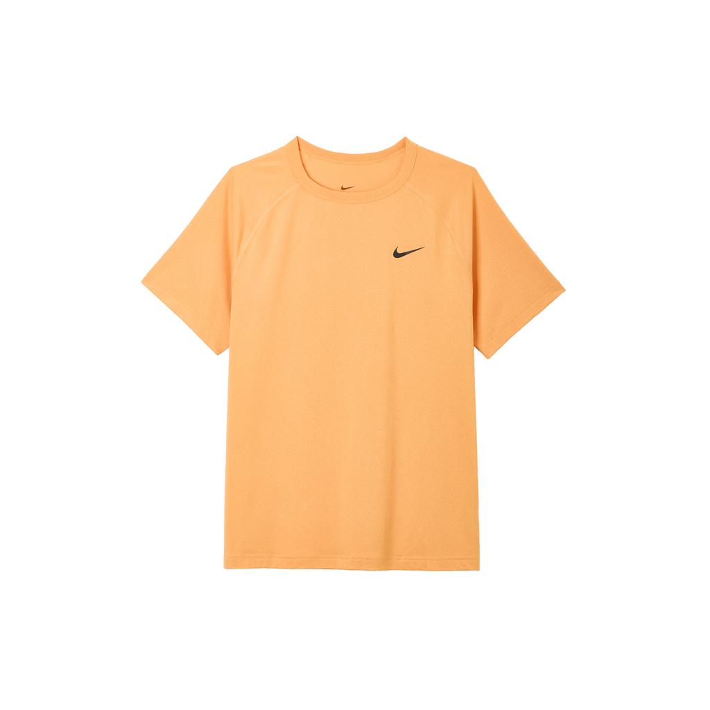 Nike T Shirts Men's Orange Crew Neck Moderate Straight Fit DV9816-815