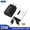 25W Super Fast Charger Usb Type C Cargador Chargeur Galaxy S24 S23 Plus S22 S21 A54 A71 A70 S20 FE M54 F14 Power Adapter