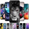 Чехол для Samsung Galaxy M35 5G SM-M356B Милый Животный Силиконовый ТПУ Матовый Чехол для Телефона Для Samsung M55 M55S M34 Бампер Оболочка