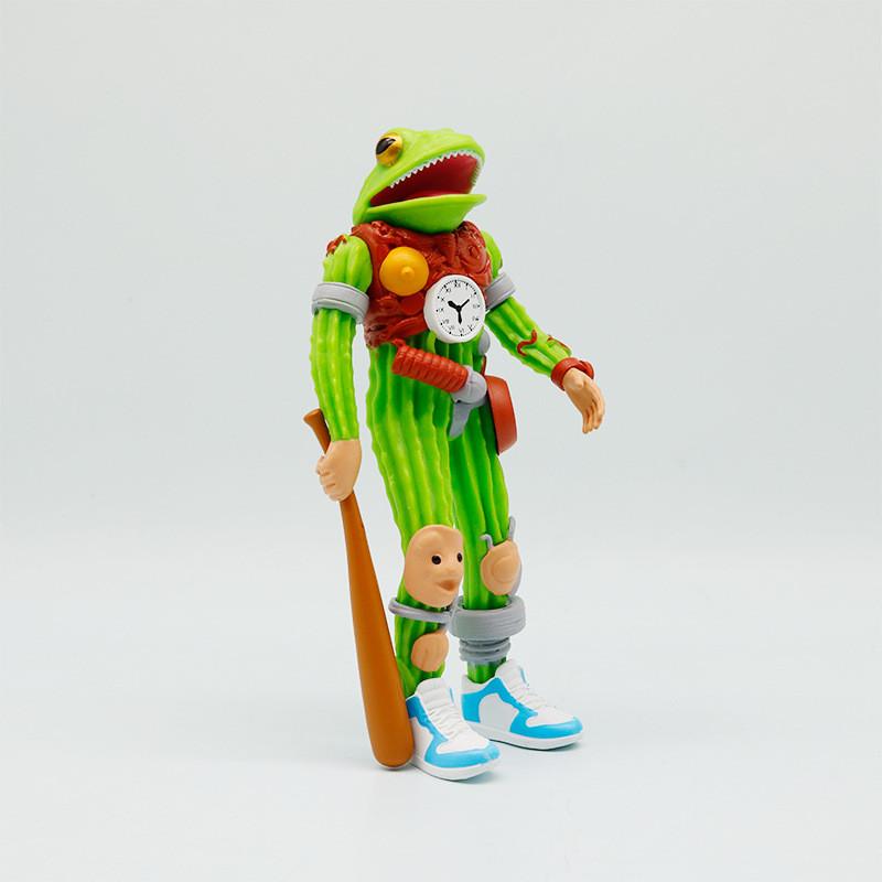 Итальянский Бред Аль Кактус Часы Фьюжн Монстр ПВХ Экшн Фигурки для Украшения