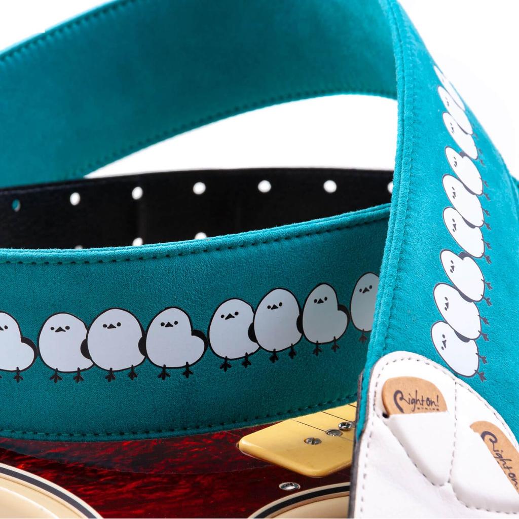 STRAPS 6cm SHIMAENAGA GYUGYU RightOn! Guitar/Bass Strap, Wide, 100-150cm,