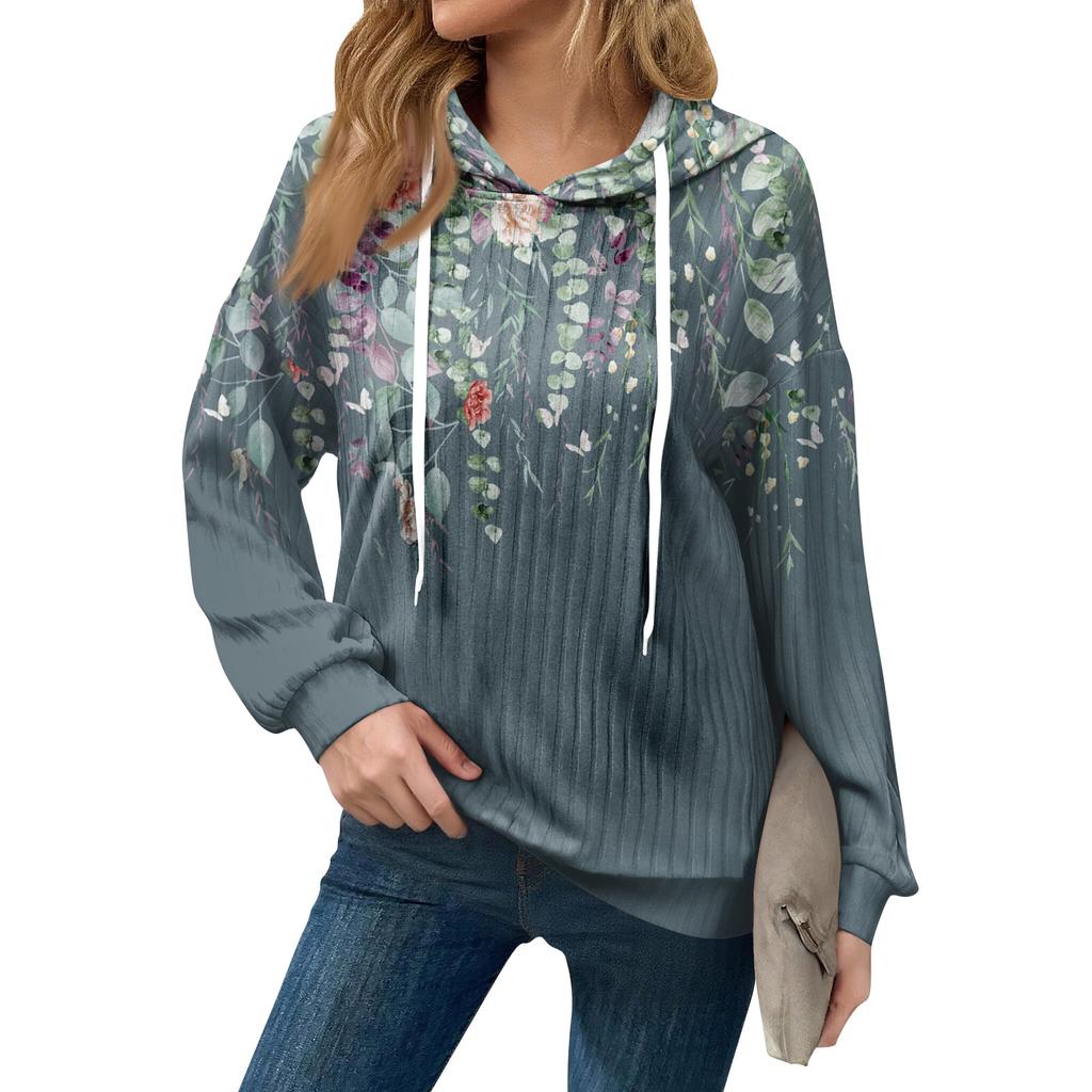 Hoodies For Women Oversized Winter Cute Sweatshirts Pullover Trendy Fall Clothes