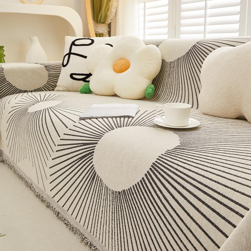 Чехол для дивана, одеяло, полотенце, двухсторонний чехол для дивана из синели, чехол для дивана в гостиной, чехол с защитой от царапин от кошек, все сезоны