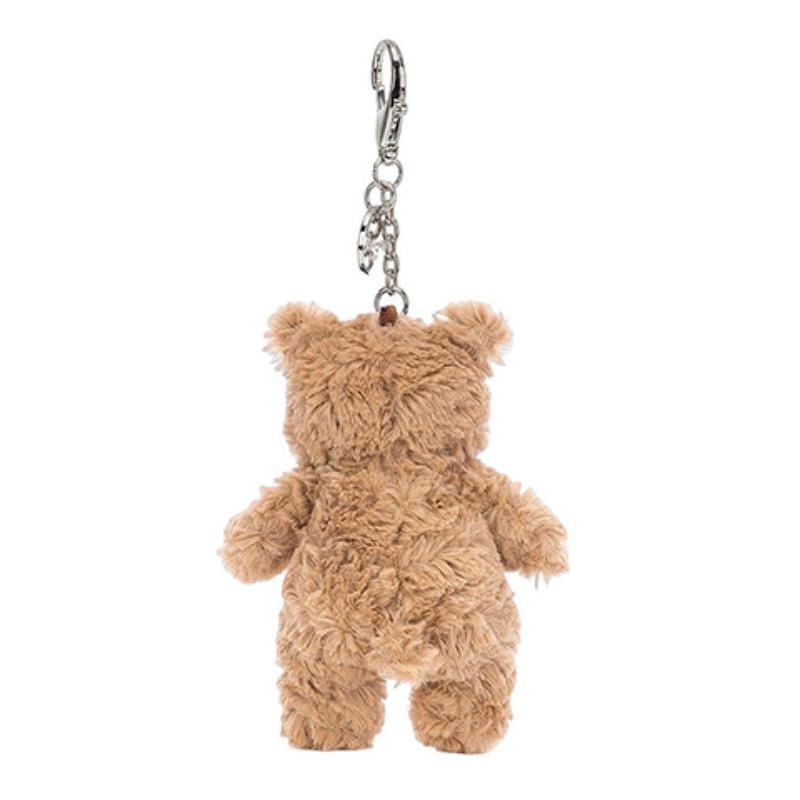JELLYCAT Медведь Бартоломью Животное Медведь Бартоломью Брелок для Сумки Кукла Плюшевый Подвеска Сидящий 12 см Высотой