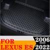 Коврик для багажника автомобиля, водостойкий автомобильный коврик для багажника, высокая боковая крышка багажника, подкладка, подходит для Lexus ES Series 2006